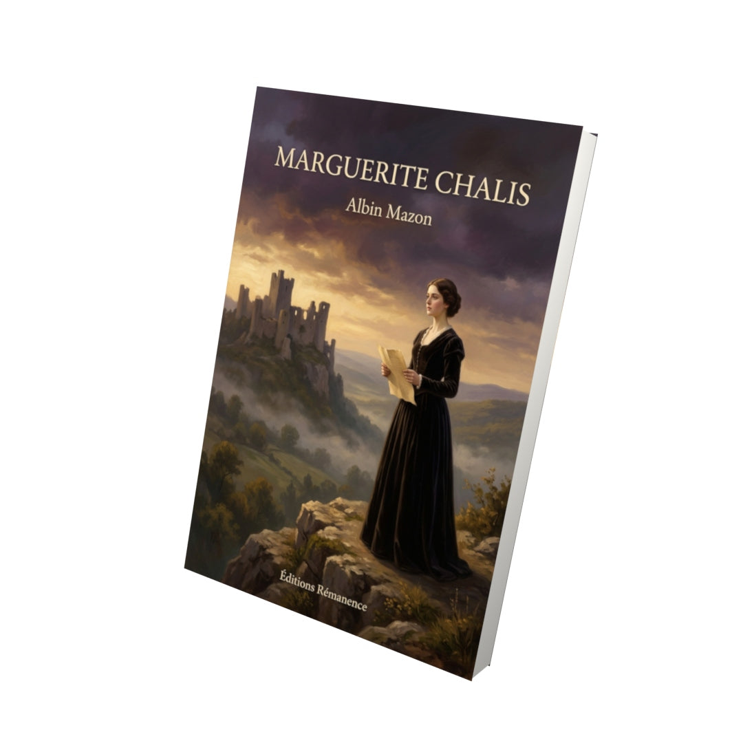 Livre Marguerite Chalis par Albin Mazon - Vue 3D - Editions Remanence