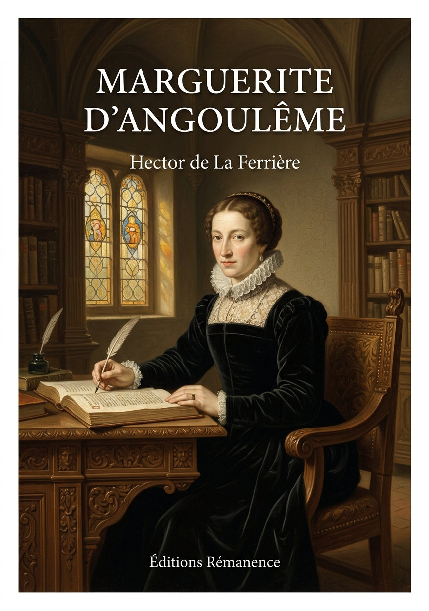 Livre Marguerite d’Angoulême par Hector de La Ferrière - Couverture - Editions Remanence