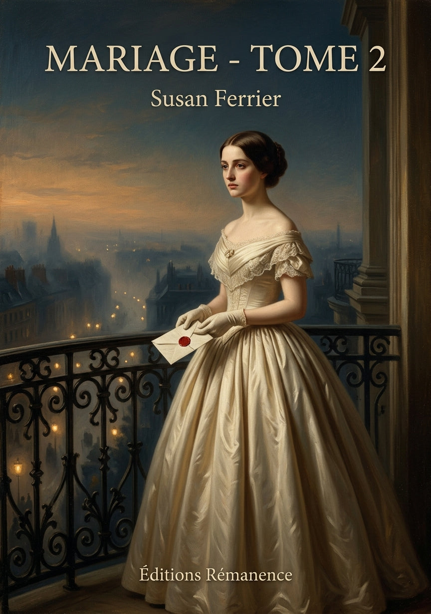 Livre Mariage - Tome 2 par Susan Ferrier - Couverture - Editions Remanence
