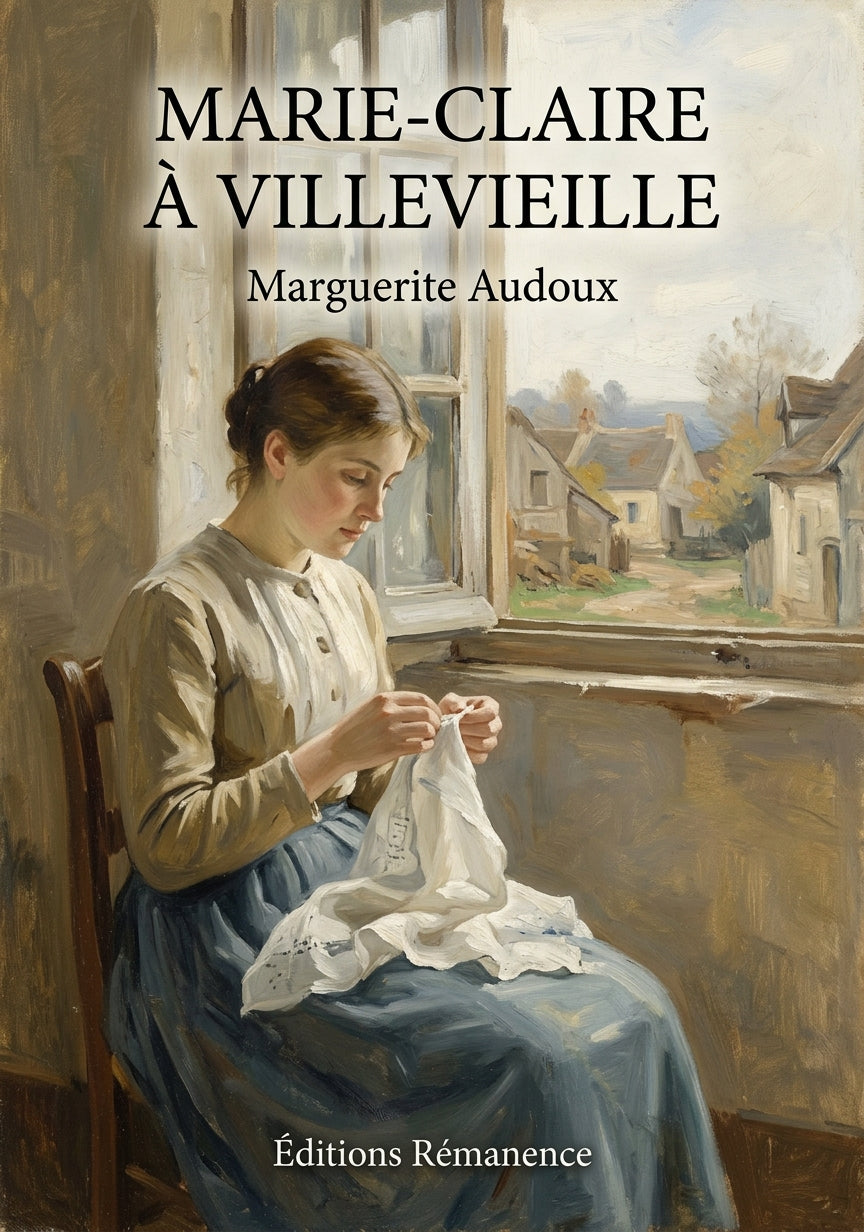 Livre Marie-Claire à Villevieille par Marguerite Audoux - Couverture - Editions Remanence