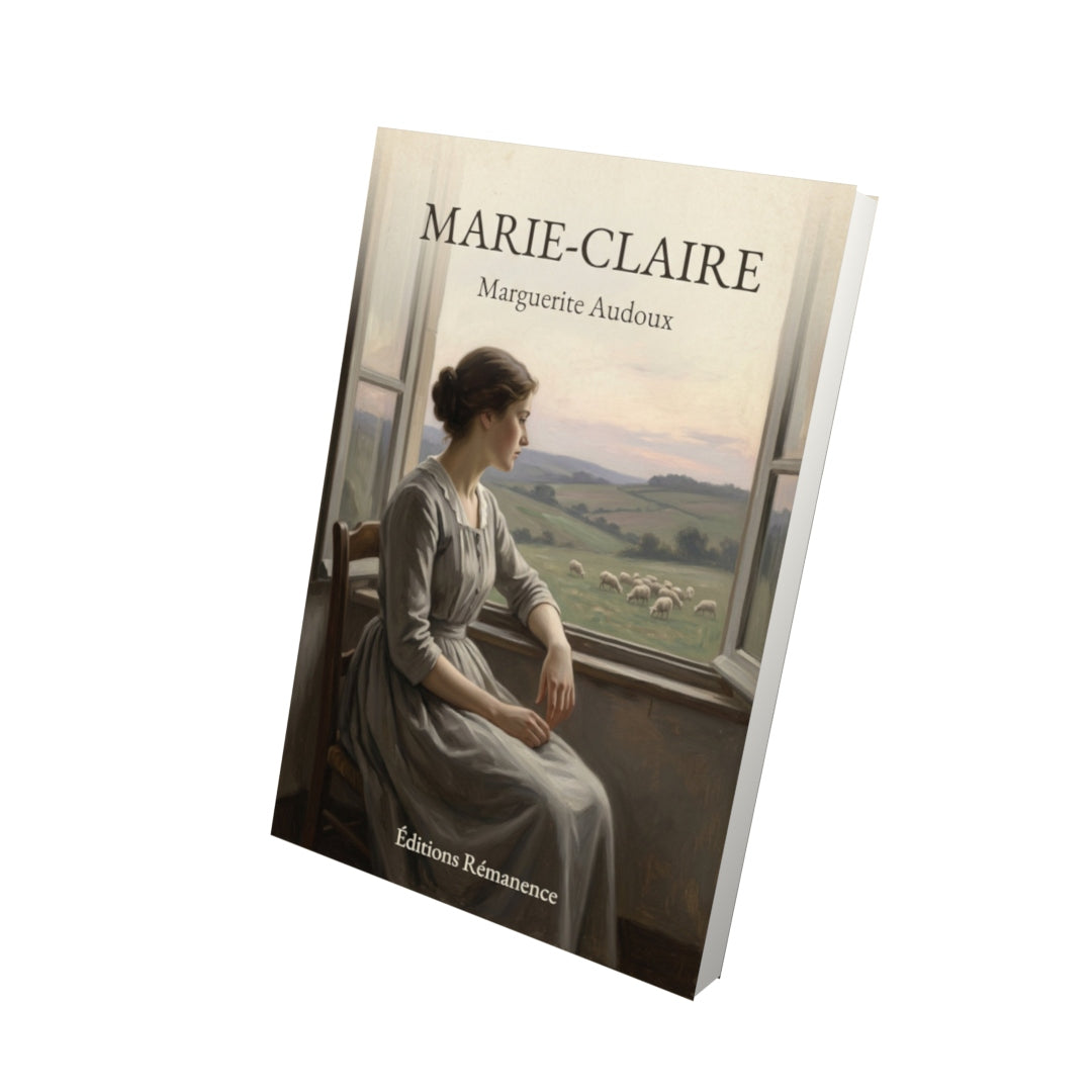 Livre Marie-Claire - Marguerite Audoux - Vue 3D - Editions Remanence