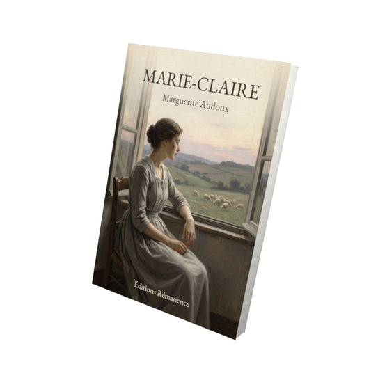 Livre Marie-Claire - Marguerite Audoux - Vue 3D - Editions Remanence