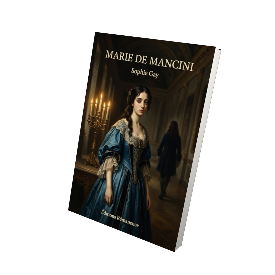 Livre Marie de Mancini par Sophie Gay - Vue 3D - Editions Remanence