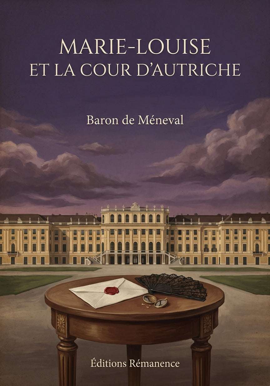 Marie-Louise et la cour d'Autriche - Baron de Méneval (Couverture)