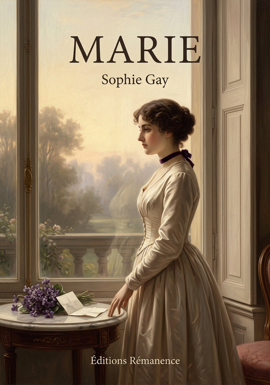 Livre Marie par Sophie Gay - Couverture - Editions Remanence