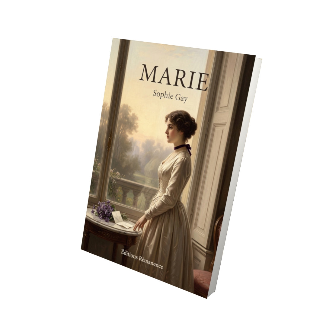 Livre Marie par Sophie Gay - Vue 3D - Editions Remanence