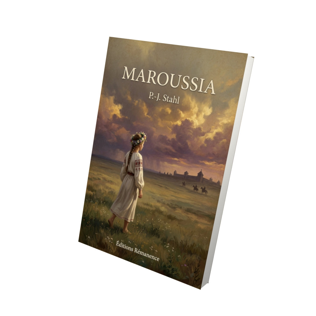 Livre Maroussia - P.-J. Stahl - Vue 3D - Editions Remanence