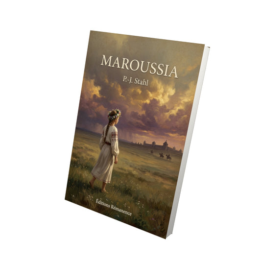 Livre Maroussia - P.-J. Stahl - Vue 3D - Editions Remanence