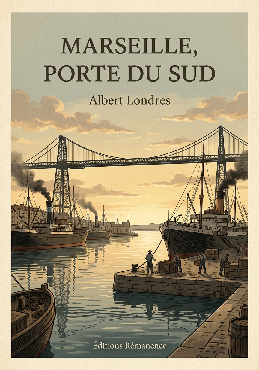 Marseille, porte du Sud - Albert Londres (Couverture)