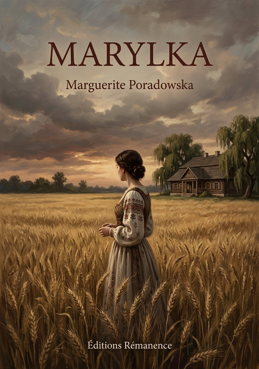 Livre Marylka par Marguerite Poradowska - Couverture - Editions Remanence