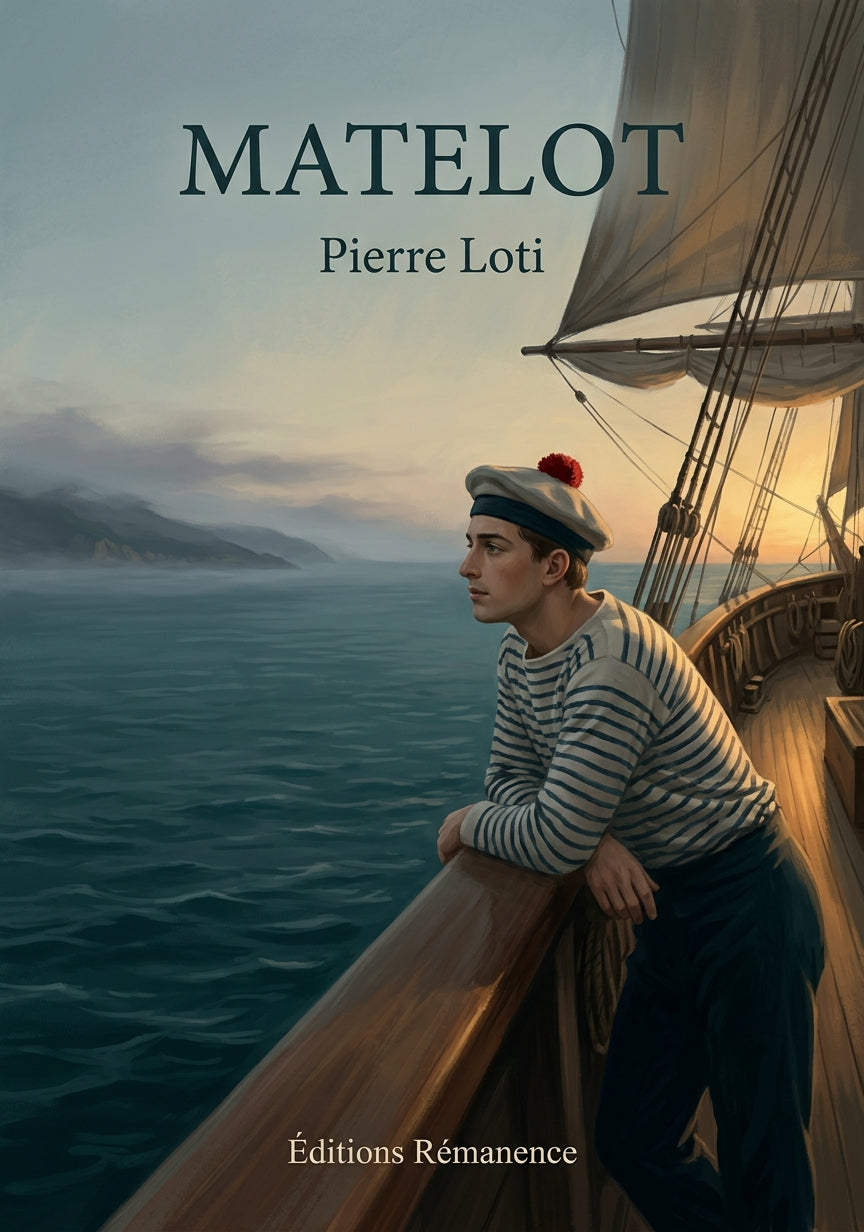 Livre Matelot par Pierre Loti - Couverture - Editions Remanence