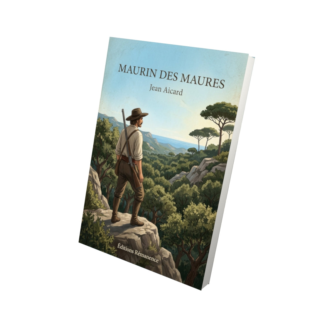 Livre Maurin des Maures - Jean Aicard - Vue 3D - Editions Remanence