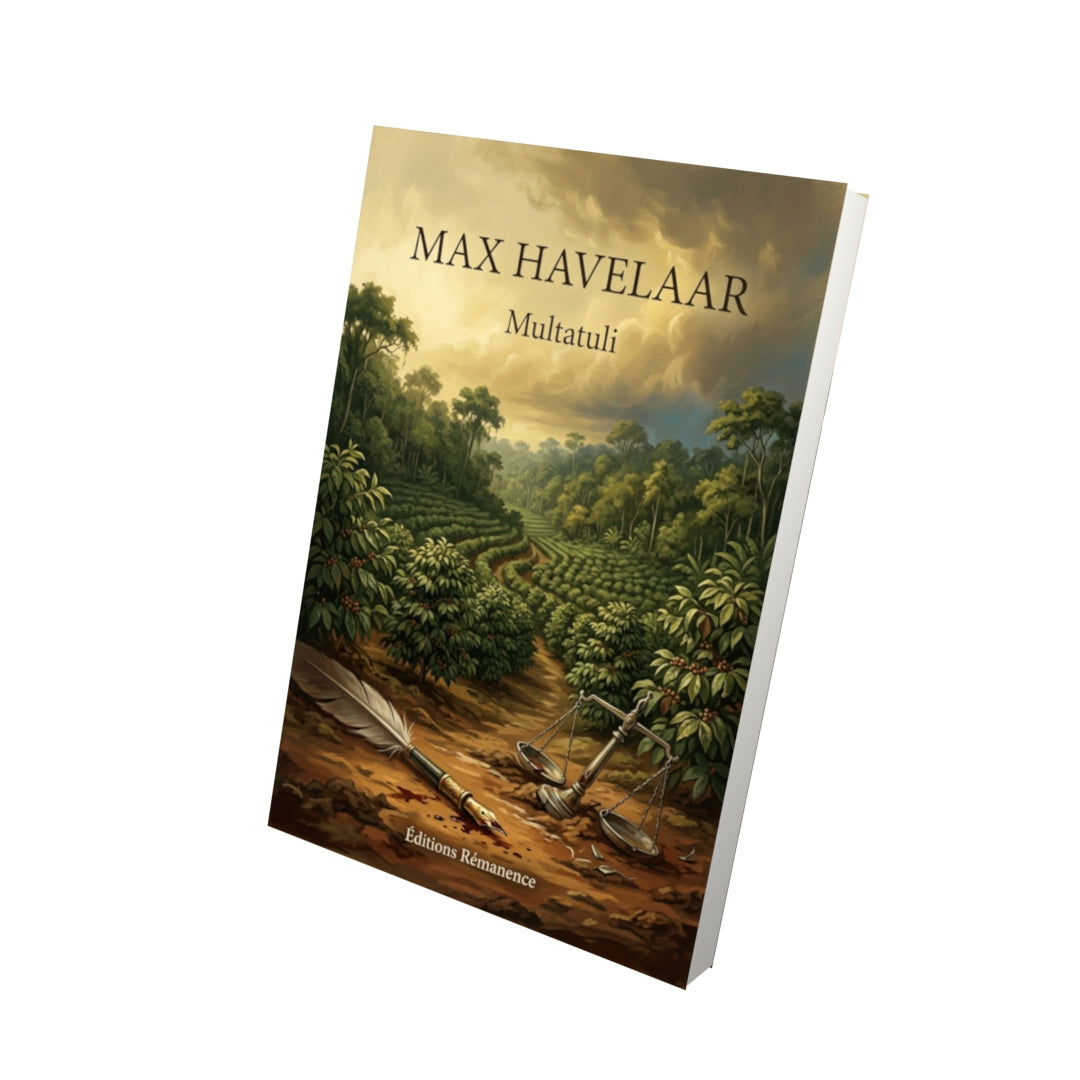 Livre Max Havelaar par Multatuli - Vue 3D - Editions Remanence