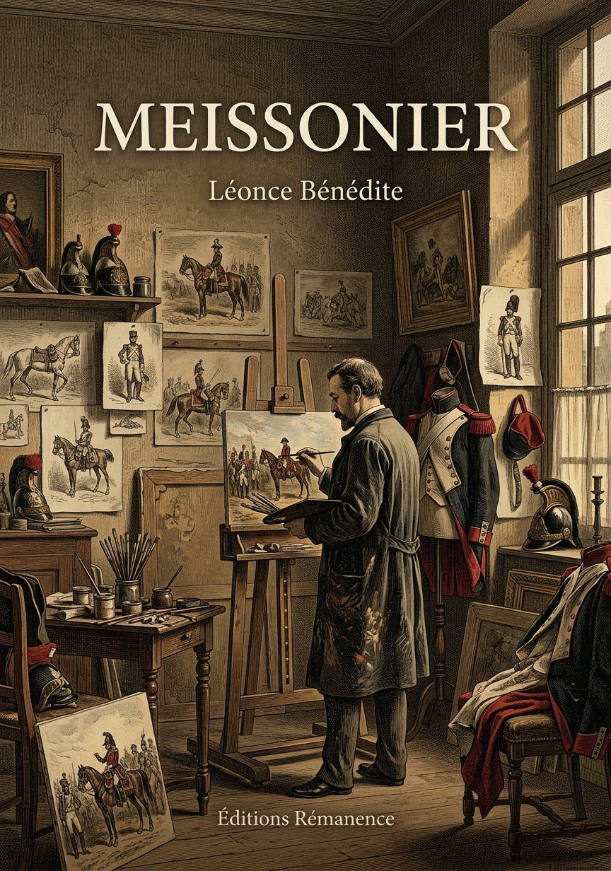 Livre Meissonier par Léonce Bénédite - Couverture - Editions Remanence