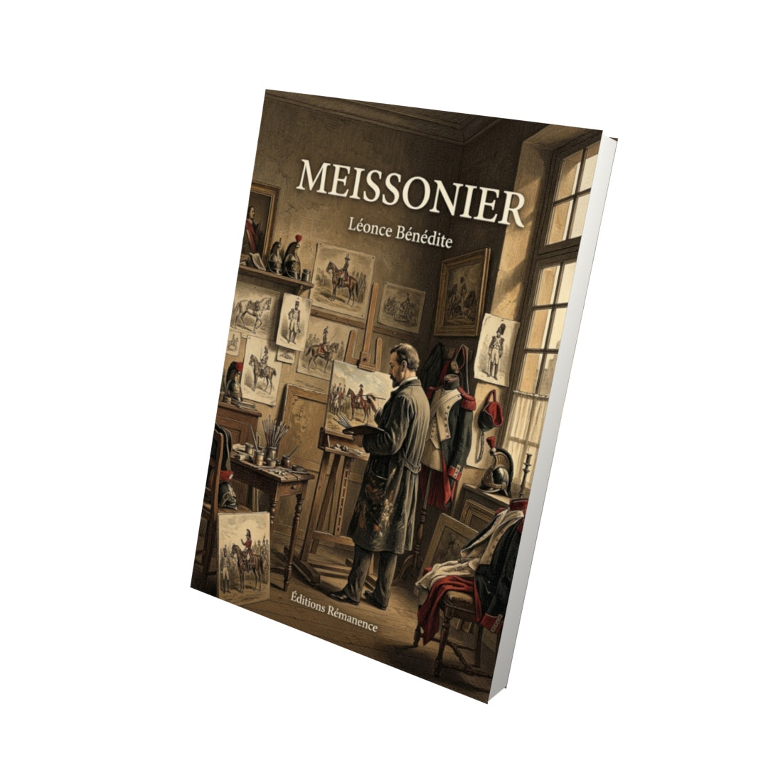 Livre Meissonier par Léonce Bénédite - Vue 3D - Editions Remanence