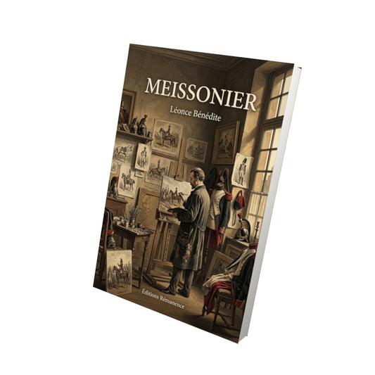Livre Meissonier par Léonce Bénédite - Vue 3D - Editions Remanence