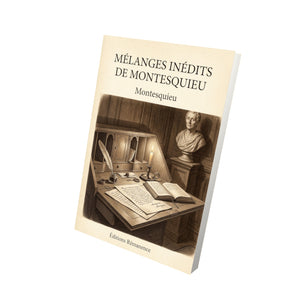 Mélanges inédits de Montesquieu - Montesquieu
