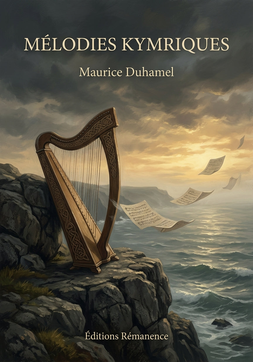 Livre Mélodies Kymriques par Maurice Duhamel - Couverture - Editions Remanence