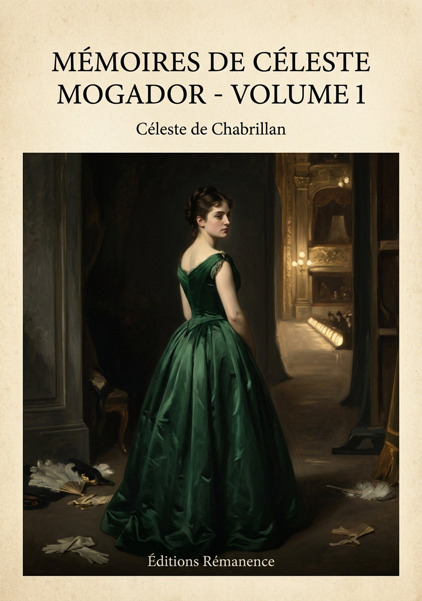 Mémoires de Céleste Mogador - Volume 1 - Céleste de Chabrillan (Couverture)