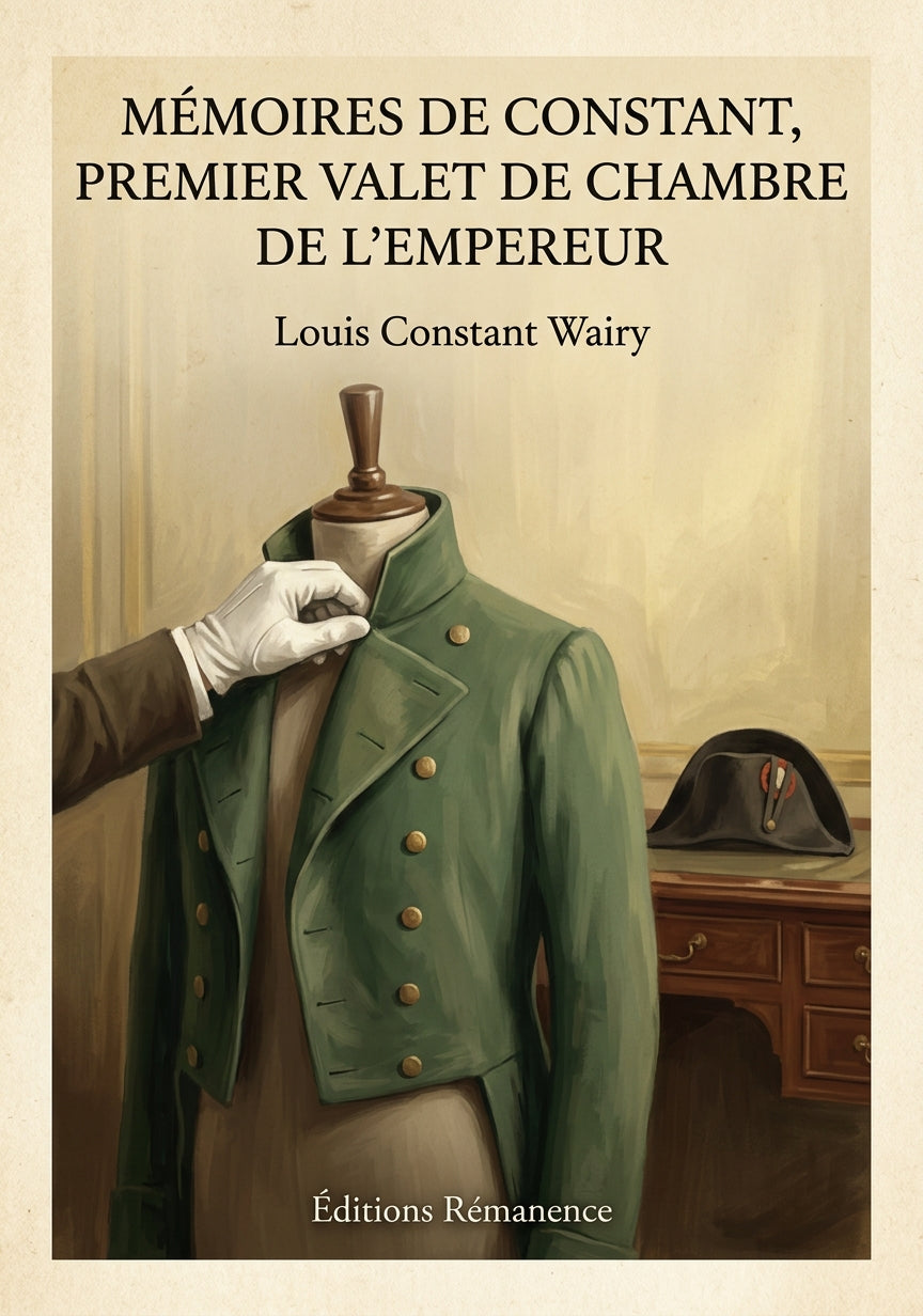 Mémoires de Constant, premier valet de chambre de l'empereur - Louis Constant Wairy (Couverture)