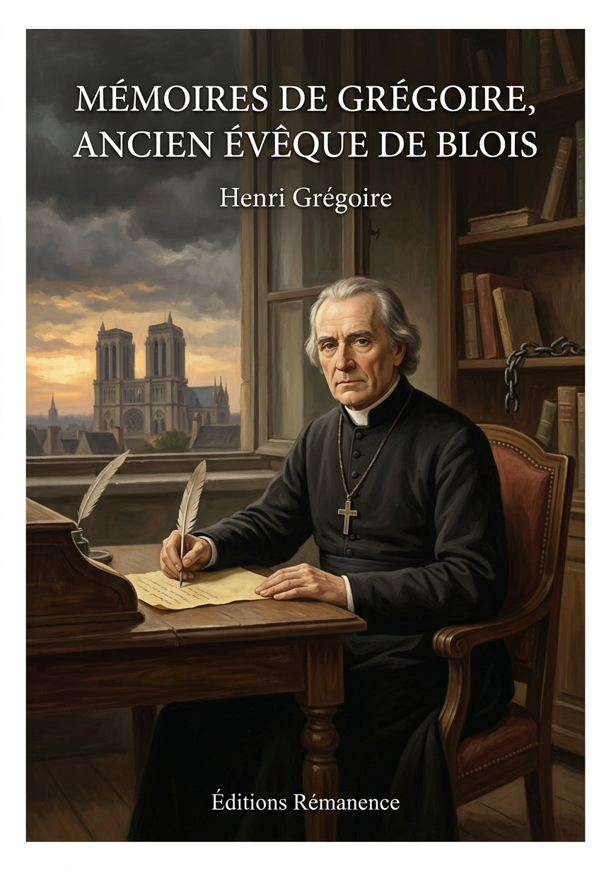 Livre Mémoires de Grégoire, ancien évêque de Blois par Henri Grégoire - Couverture - Editions Remanence