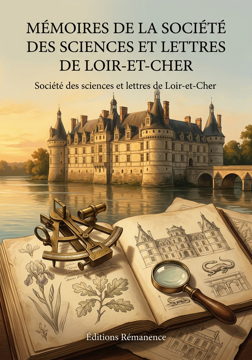 Livre Mémoires de la Société des sciences et lettres de Loir-et-Cher par Société des sciences et lettres de Loir-et-Cher - Couverture - Editions Remanence