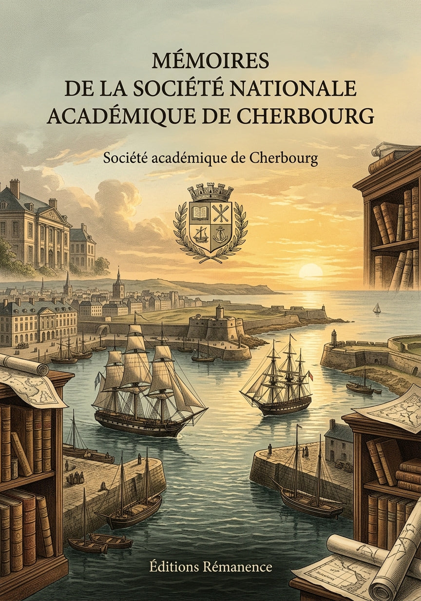Livre Mémoires de la Société nationale académique de Cherbourg par Société académique de Cherbourg - Couverture - Editions Remanence