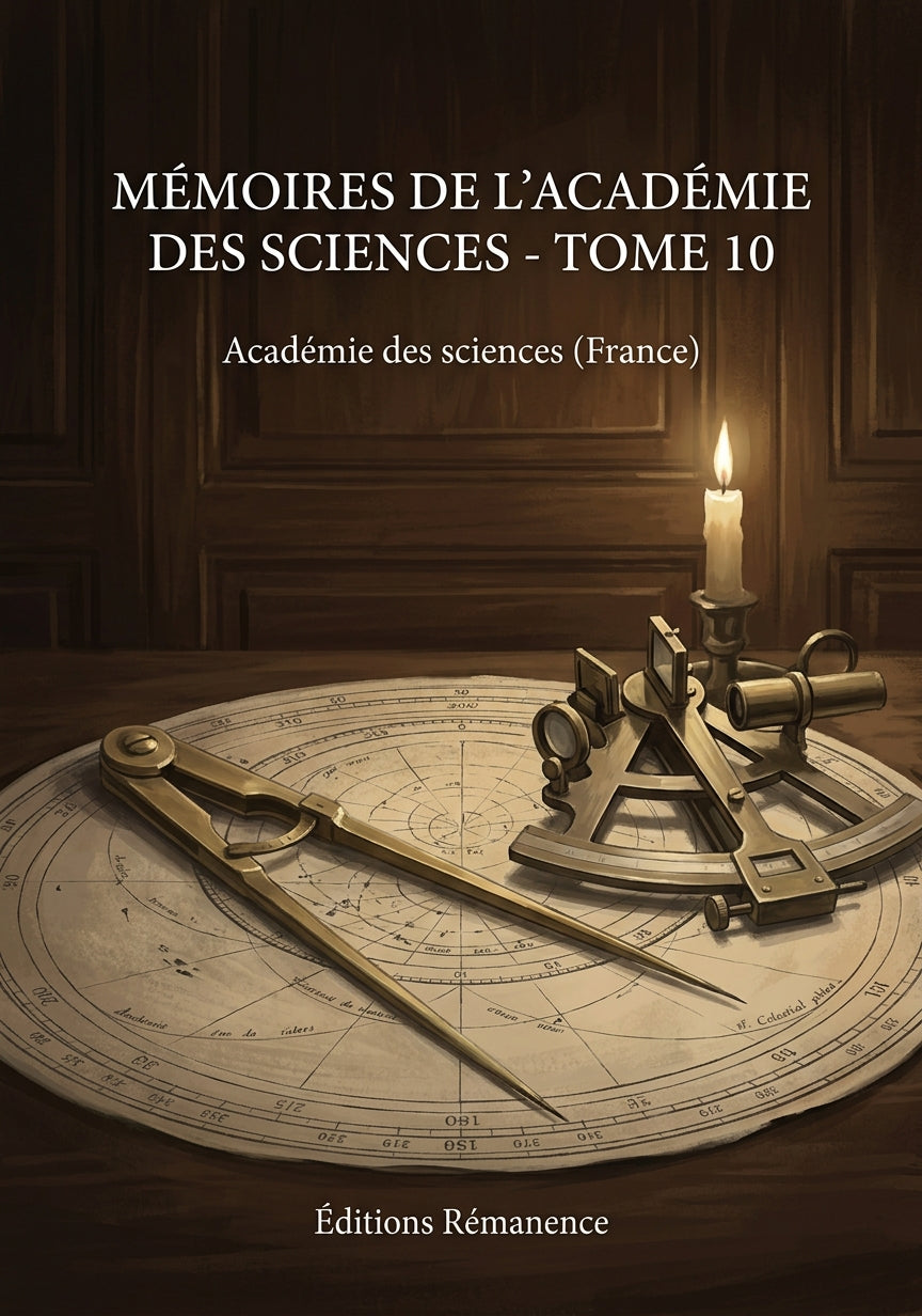 Livre Mémoires de l’Académie des sciences - Tome 10 par Académie des sciences (France) - Couverture - Editions Remanence