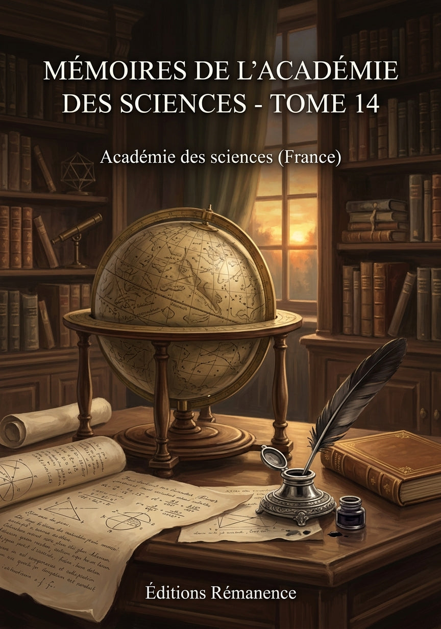 Livre Mémoires de l’Académie des sciences - Tome 14 par Académie des sciences (France) - Couverture - Editions Remanence