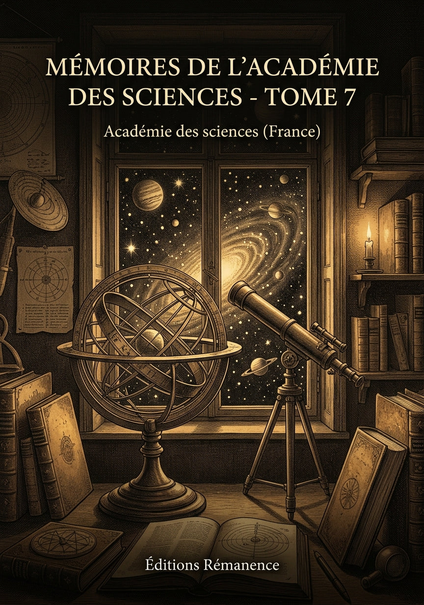 Livre Mémoires de l’Académie des sciences - Tome 7 par Académie des sciences (France) - Couverture - Editions Remanence