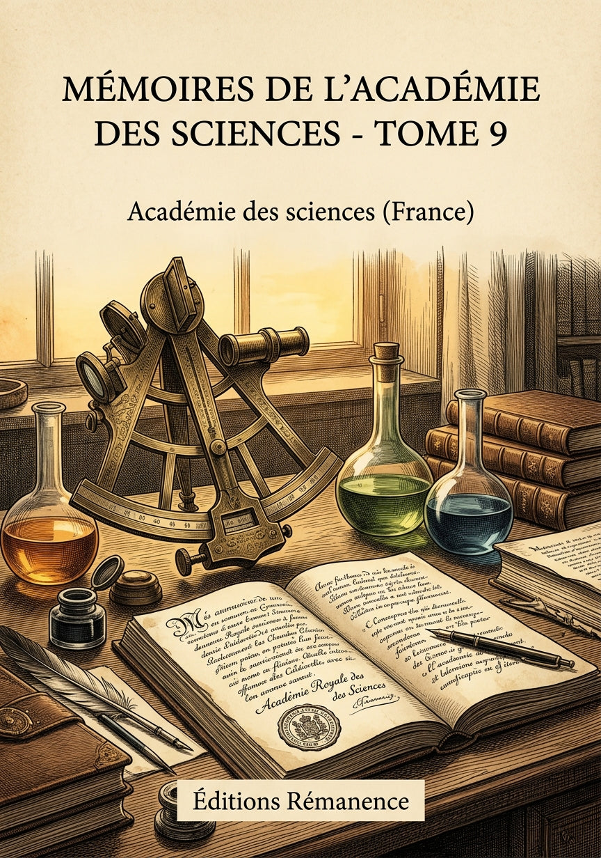 Livre Mémoires de l’Académie des sciences - Tome 9 par Académie des sciences (France) - Couverture - Editions Remanence