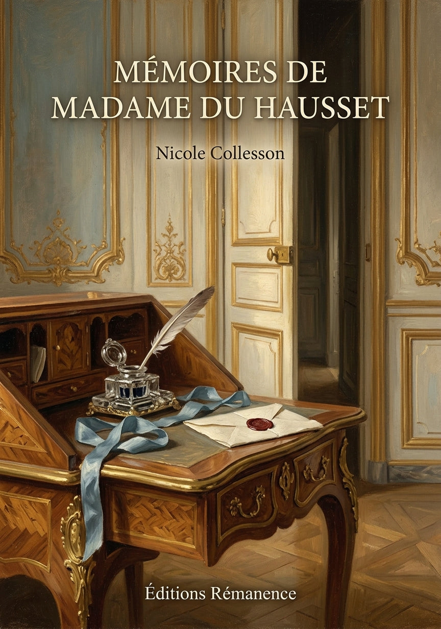 Livre Mémoires de madame du Hausset par Nicole Collesson - Couverture - Editions Remanence