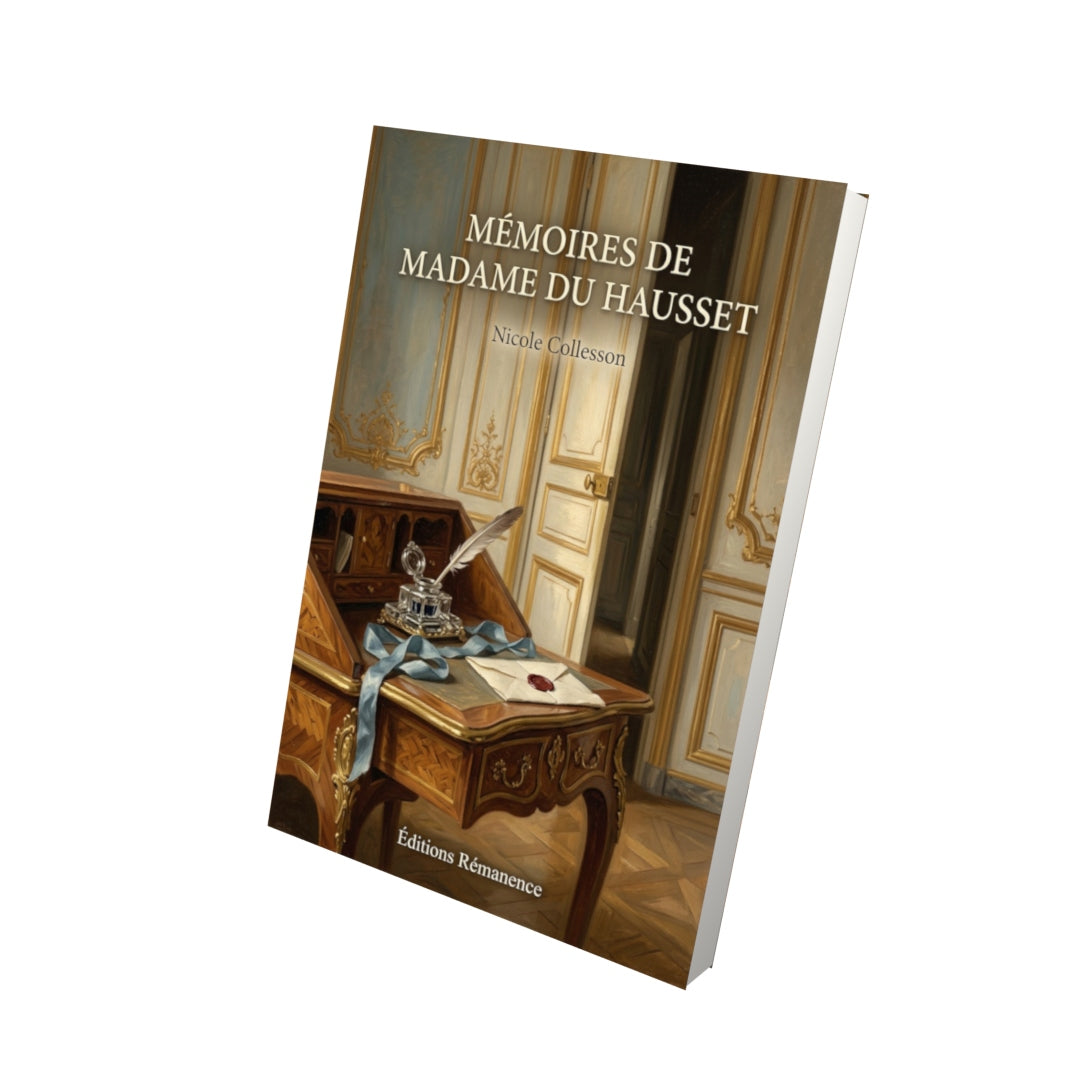 Livre Mémoires de madame du Hausset par Nicole Collesson - Vue 3D - Editions Remanence