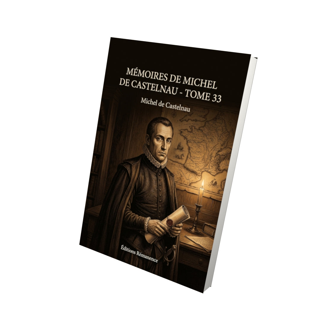 Livre Mémoires de Michel de Castelnau - Tome 33 par Michel de Castelnau - Vue 3D - Editions Remanence