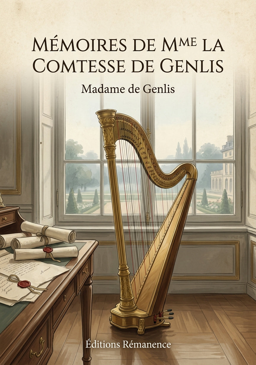Mémoires de Mme la Comtesse de Genlis - Madame de Genlis (Couverture)