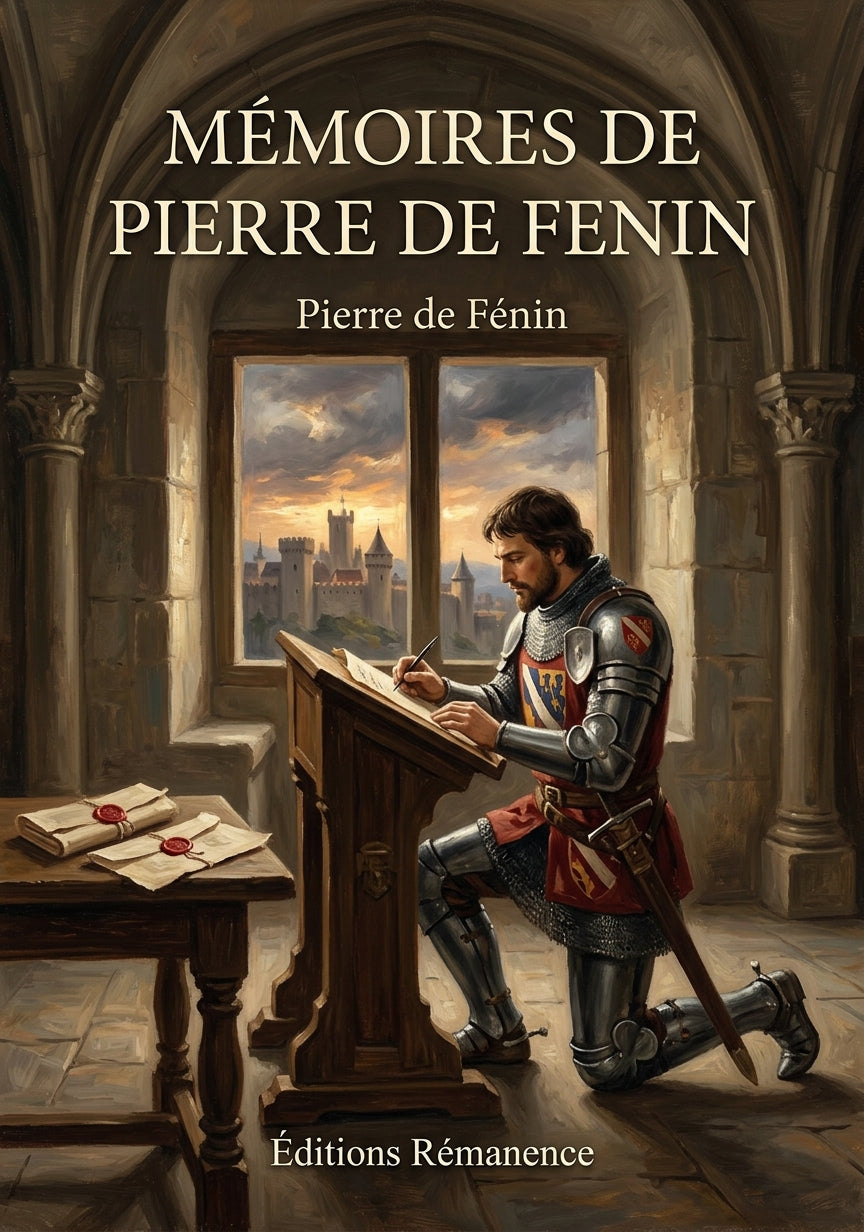 Livre Mémoires de Pierre de Fenin par Pierre de Fénin - Couverture - Editions Remanence
