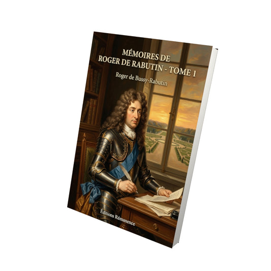 Livre Mémoires de Roger de Rabutin - Tome 1 par Roger de Bussy-Rabutin - Vue 3D - Editions Remanence