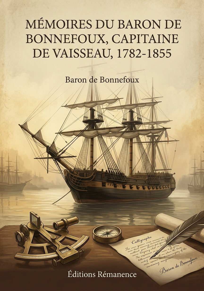 Mémoires du Baron de Bonnefoux, Capitaine de vaisseau, 1782-1855 - Baron de Bonnefoux (Couverture)