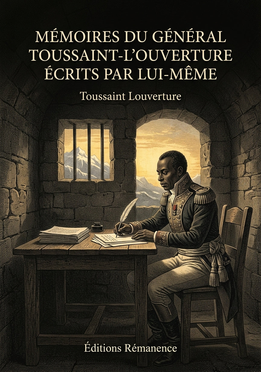 Livre Mémoires du Général Toussaint-L'Ouverture écrits par lui-même par Toussaint Louverture - Couverture - Editions Remanence