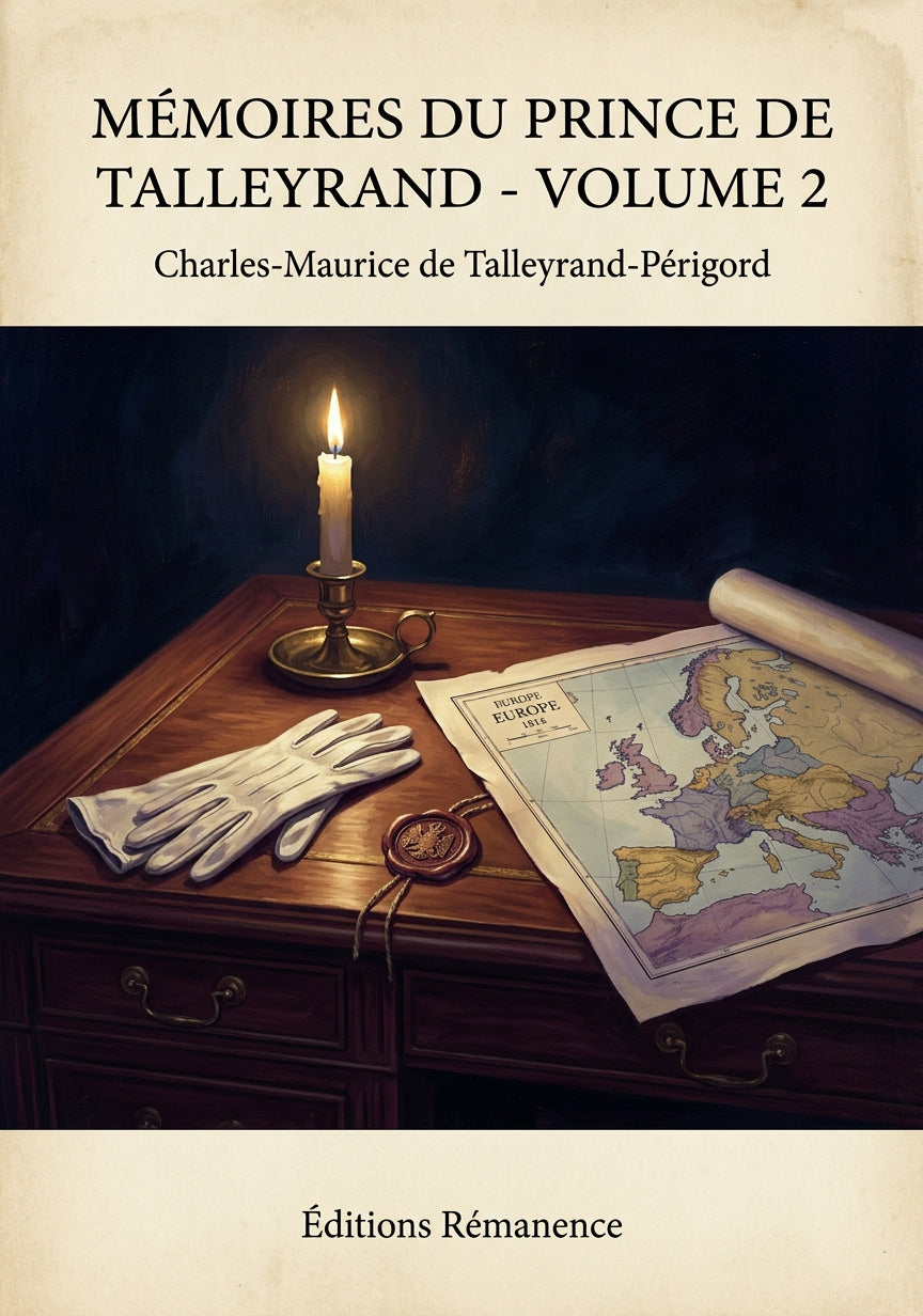 Mémoires du prince de Talleyrand - Volume 2 - Charles-Maurice de Talleyrand-Périgord (Couverture)