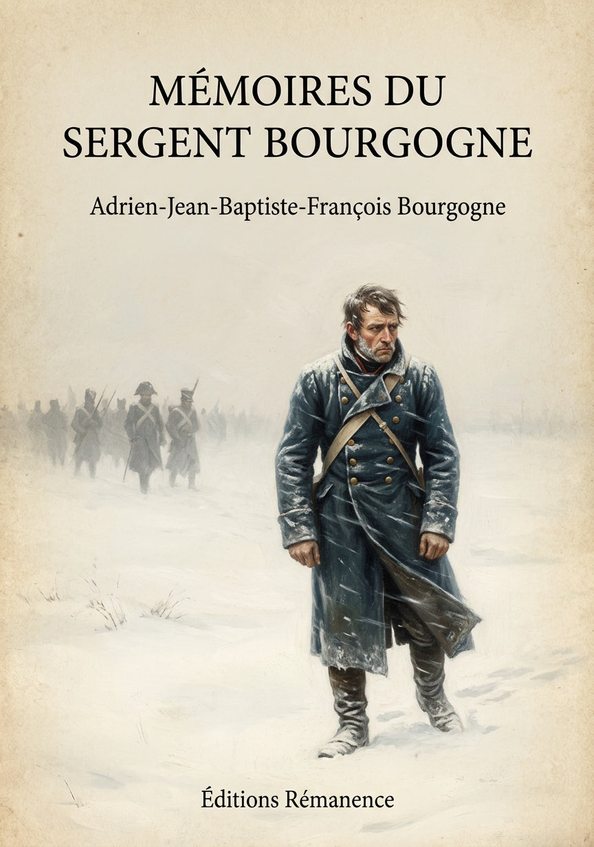 Mémoires du sergent Bourgogne - Adrien-Jean-Baptiste-François Bourgogne (Couverture)