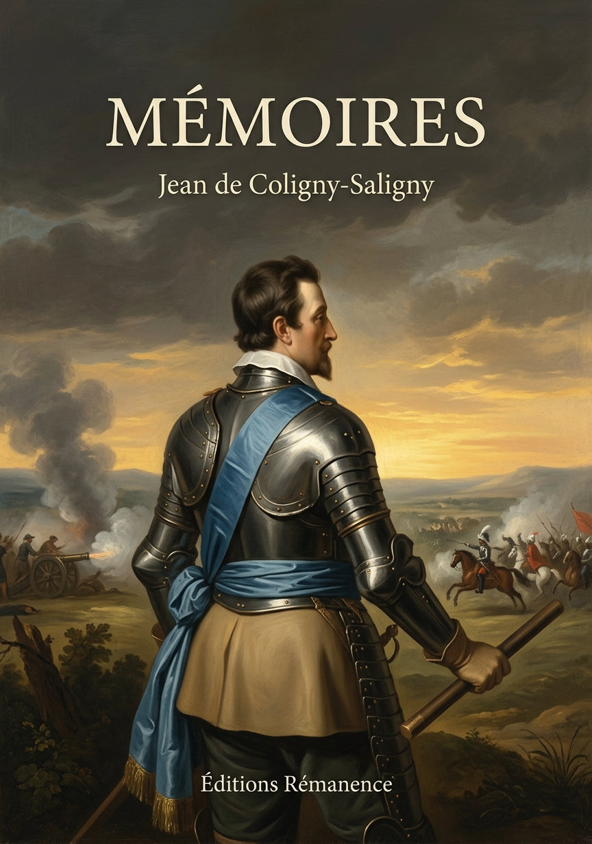 Livre Mémoires par François de La Rochefoucauld - Couverture - Editions Remanence