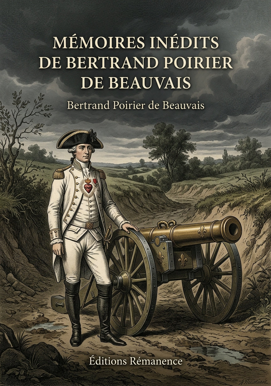Livre Mémoires inédits de Bertrand Poirier de Beauvais par Bertrand Poirier de Beauvais - Couverture - Editions Remanence