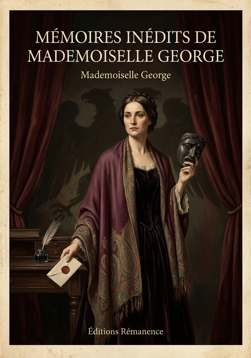 Mémoires inédits de Mademoiselle George - Mademoiselle George (Couverture)