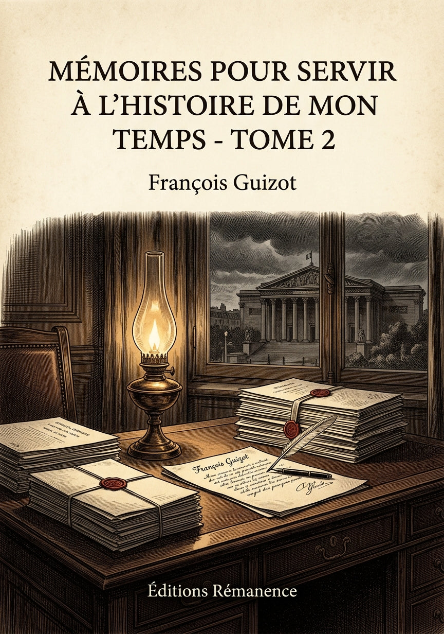 Mémoires pour servir à l'Histoire de mon temps - Tome 2 - François Guizot (Couverture)