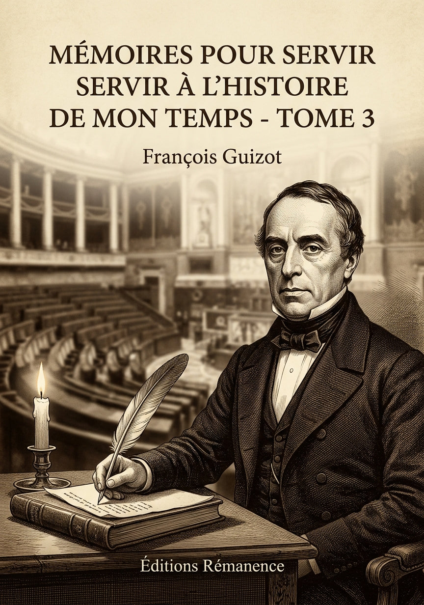 Mémoires pour servir à l'Histoire de mon temps - Tome 3 - François Guizot (Couverture)