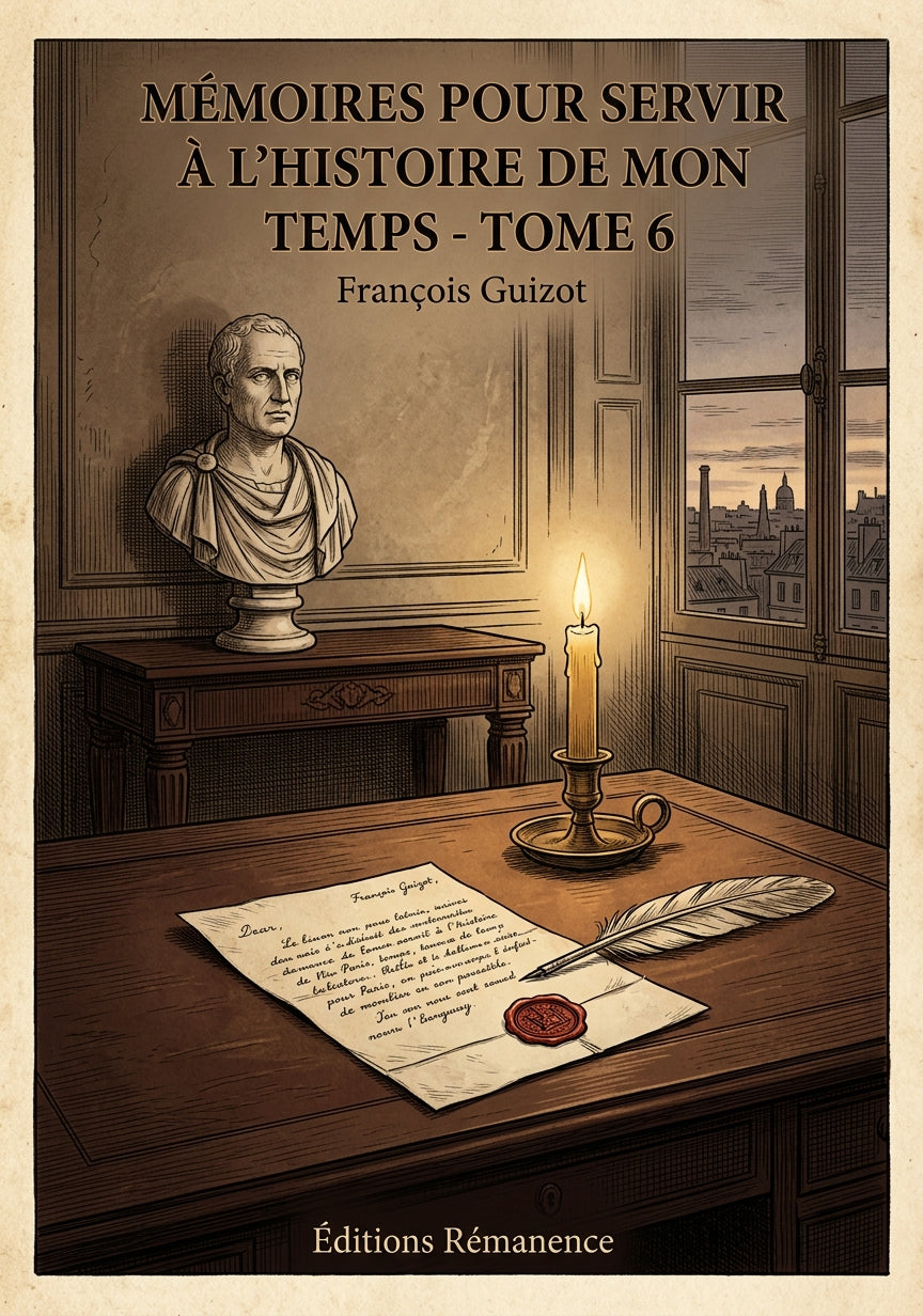 Mémoires pour servir à l'Histoire de mon temps - Tome 6 - François Guizot (Couverture)