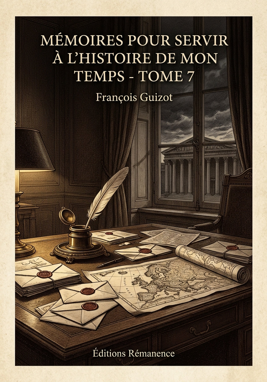 Mémoires pour servir à l'Histoire de mon temps - Tome 7 - François Guizot (Couverture)