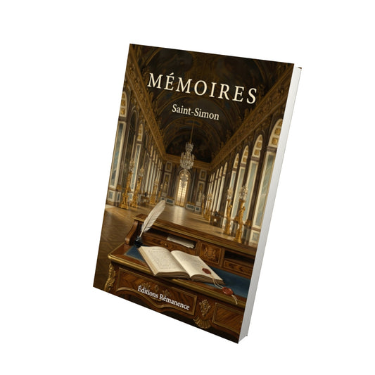 Livre Mémoires - Saint-Simon - Vue 3D - Editions Remanence