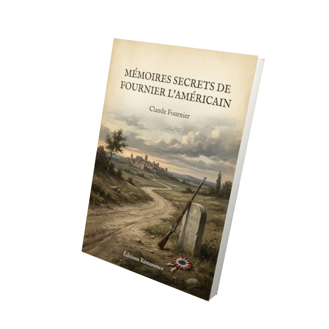 Livre Mémoires secrets de Fournier l'Américain - Claude Fournier - Vue 3D - Editions Remanence